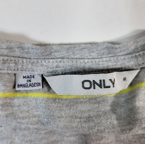 ONLY Grey and Yellow Stripped Dress - Picture 6 of 6